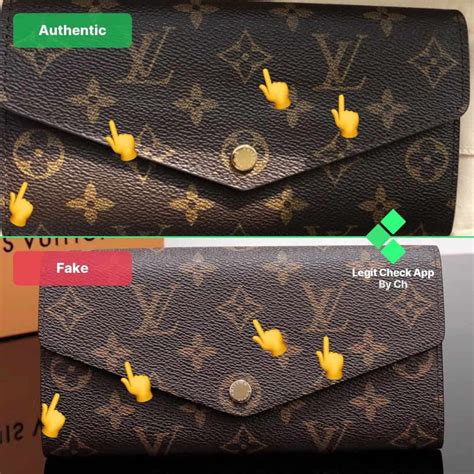 louis vuitton multiple wallet real vs fake|louis vuitton wallet authenticity code.